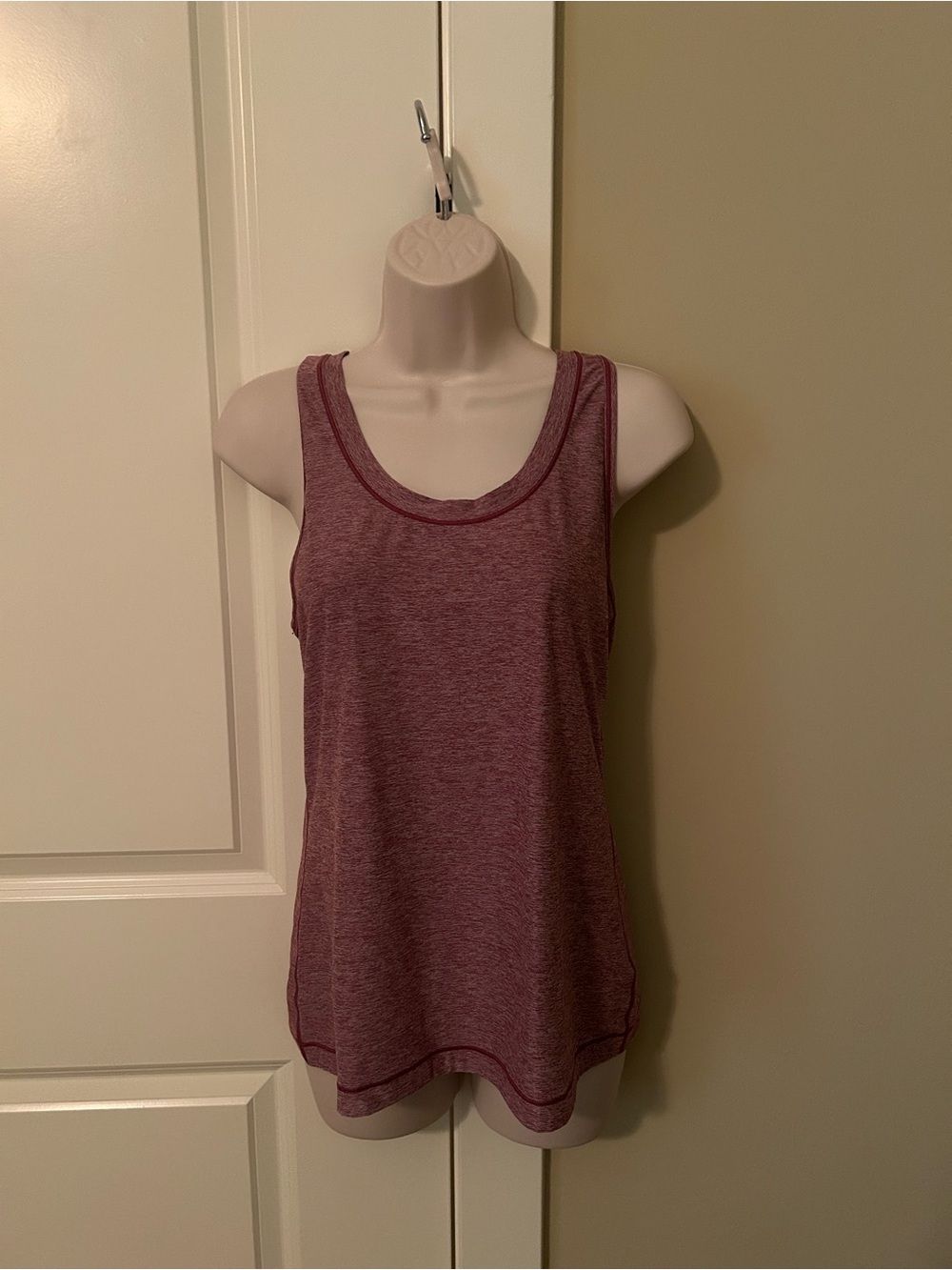 Athleta Heather Mauve Racerback Tank